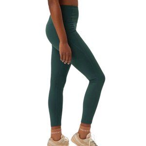 Girlfriend Collective Moss Compressive High Rise Leggings Green Size Large New